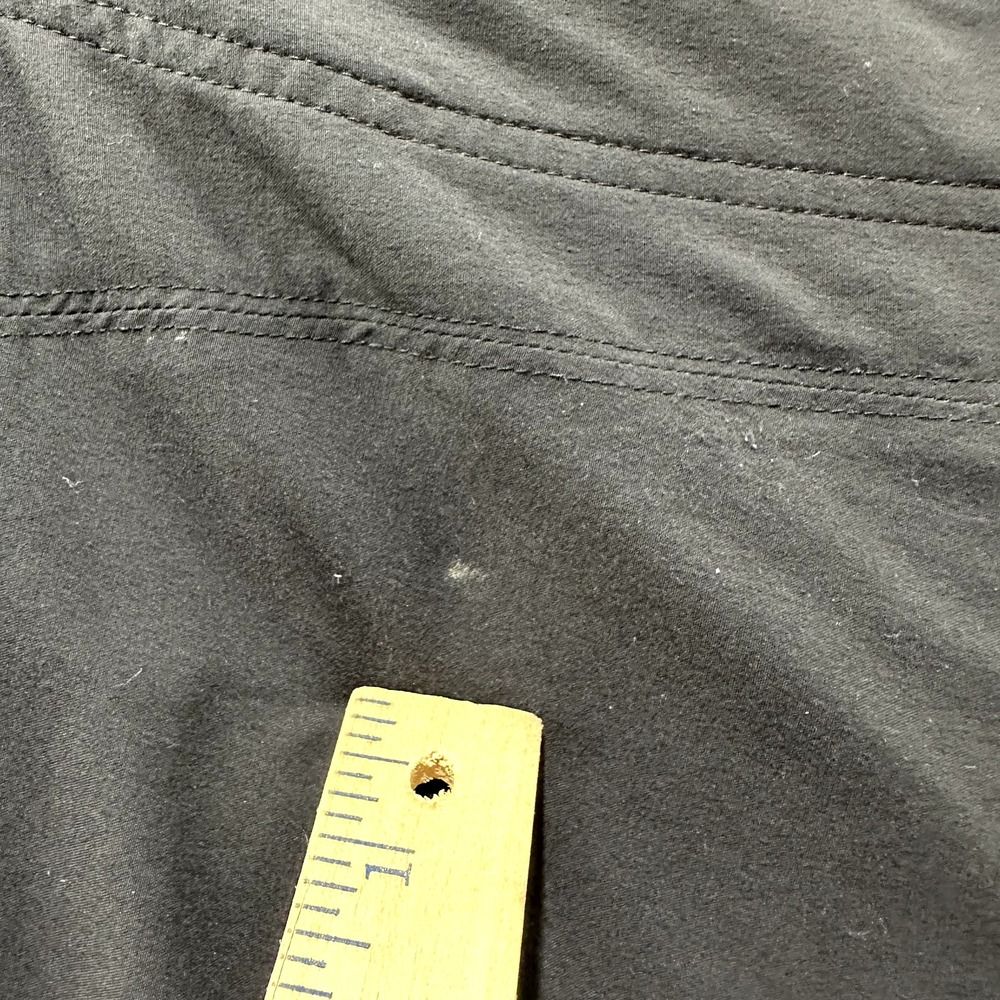 Cabela's Hiking Pants Women 8 Black Mid Rise Straight Leg Lightweight Nylon‎ - Picture 4 of 14